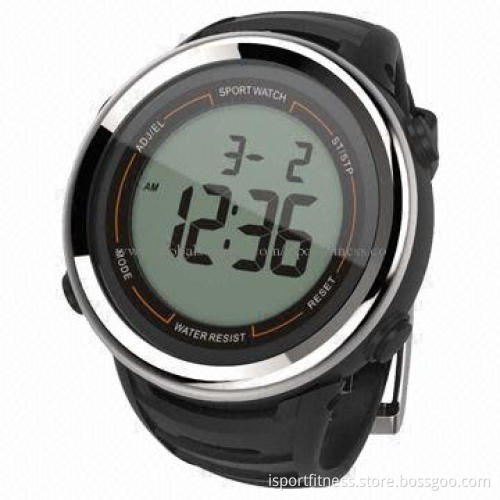 10 Laps Waterproof Wrist Stopwatch with Alarms